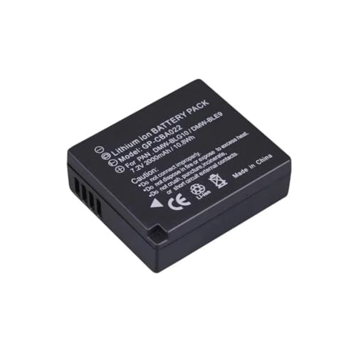 2000mAh Battery for Panasonic Lumix DC-TZ90 DC-TZ95 DMW-BLE9 E DMW-BLG10 E