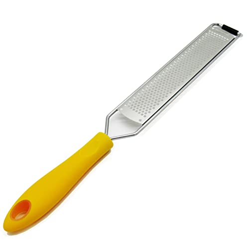 おろし器 おろし金 ゼスター グレーター チーズ削り しょうが ニンニク 39*4.5*2.2cm 保護カバー付