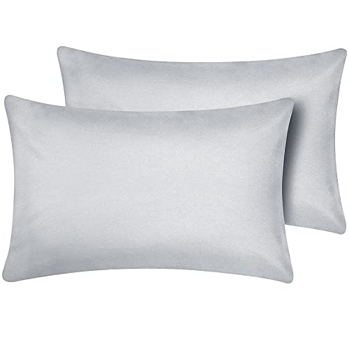 Oxford Homeware Pillow Cases 2 Pack Brushed Microfiber