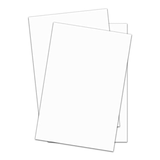 Heavyweight White Silk Matte Cardstock