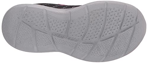 Tênis Snap Sprints 2.0, Skechers, Meninos, Preto / Cinza Escuro / Vermelho, 29
