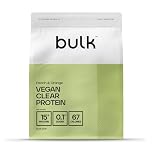 Bulk Clear Vegan Protein, Plant Based Protein Powder Shake, Peach & Orange, 300 g, Packaging May Vary