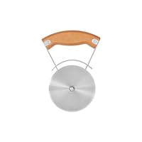 Full Circle Slice Pizza Wheel Cutter - High-Quality Pizza Wheel w/Comfortable Handle, Food-Safe, Durable, Dishwasher Safe, Storage Convenient, Perfect for Pizza Lovers & Kitchen Professionals