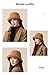 Women’s Wool Felt Bucket Hat – Chic Rolled Brim Cloche Hat with Adjustable Fit, Warm Wool Blend for Autumn Winter Fashion (Camel)