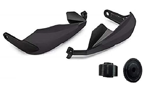 Image of Unbreakable Hand Palm Protector Wind Deflector Handguard for Dominar 400 (Black)