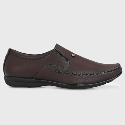 Image of Centrino Formal Shoe for Men | Cushioned Insole for Better Comfort | Stylish Slip-on for Boys | Perfect for Office Wear & Formal Dress (9788)