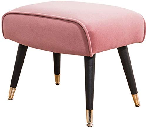 Poufs en velours rose pour petits et grands