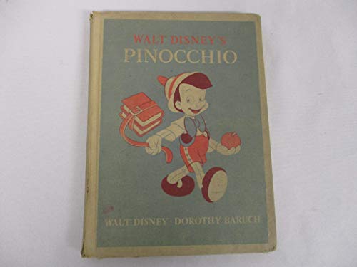 Walt Disney's Pinocchio adapted from Collodi B003TOKN42 Book Cover