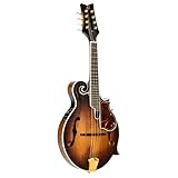 Mecánica Grover Ortega Mandoline F-Style Series Incluye funda y Preamp AVO -Color Antique Violin Oil RMFE100AVO