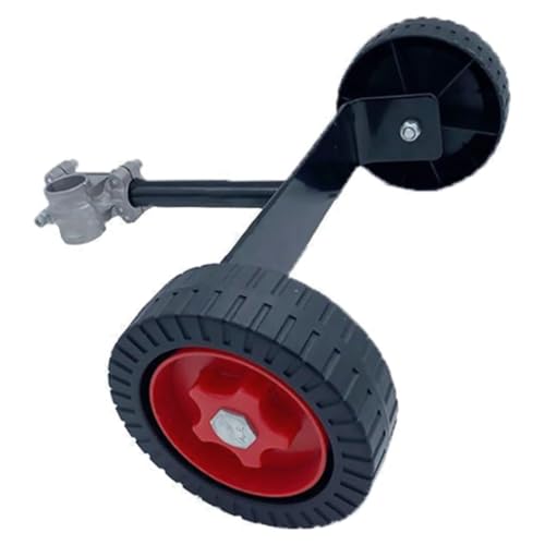 BESPORTBLE Cadena ruedas multifuncionales motosegadora roçadeira milímetros carrito con ruedas accesorio cortacésped llantas manejar ruedas para exteriores rueda para carro Acero inoxidable