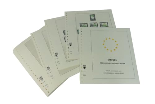 Feuilles pré-imprimées Europe CEPT Lindner de haute qualité
