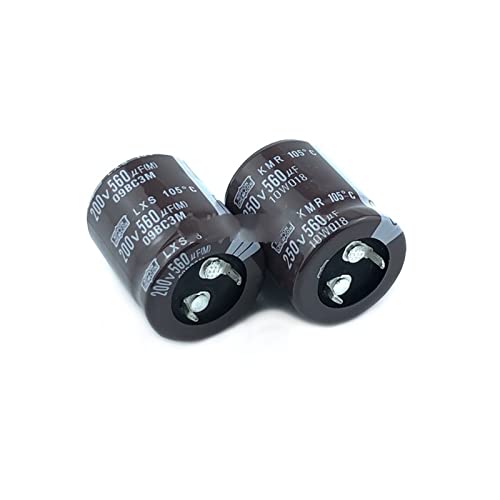 Condensateur PSU 250V 560uF à broches pour réparation d'alimentation, lot de 2 pièces