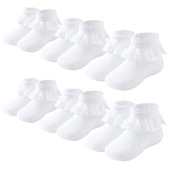 White, 6 Pairs
