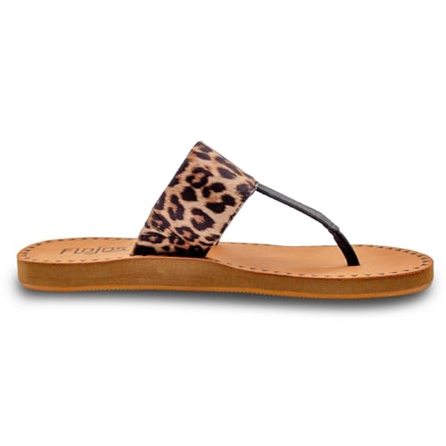 Image of Flojos Grace Women's Hooded Thong Sandal, Tan Artisan