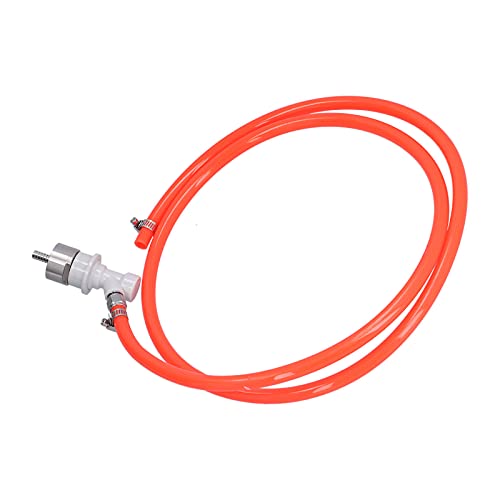 Ball Lock Line Assembly, 1,7 M Ball Lock Beer Line Assembly mit 5/16 Zoll Karbonisierungskappe Bierfass Zubehör für das Heimbrausystem