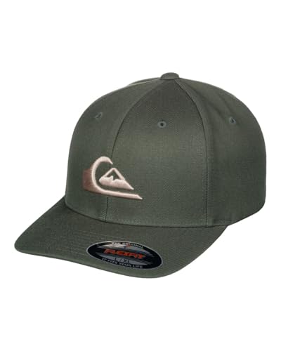 Casquette Quiksilver New Era stretch haut de gamme pour homme broderie Mountain & Wave