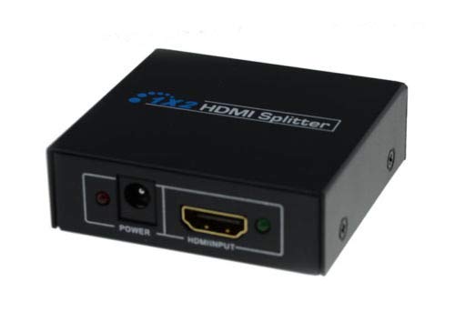 DUPLICADOR Metal HDMI 2/4 / 8 Puertos Splitter Box 1 Input 2/4 / 8 Output 1080P 3D Splitter HDMI de 1 Entrada y 2/4 / 8 Salidas (HDMI Splitter 1 a 2)
