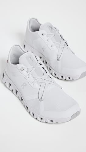 Image of On Men's Cloud X 3 AD Sneakers, Glacier | Alloy, Grey, 8.5 Medium US
