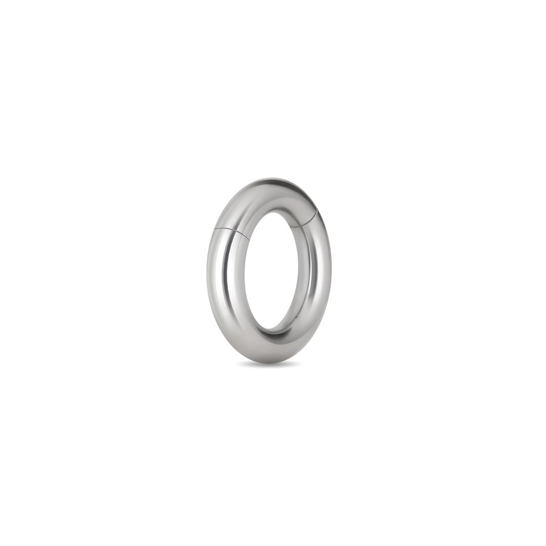 Prowler RED - The Stainless Steel Magentic Penis Ring (33mm) - Internal Width 33mm, Depth 10mm - Consists of Two Pieces that Magnetically Lock into Place to Complete a Firm Circle Around Your Penis