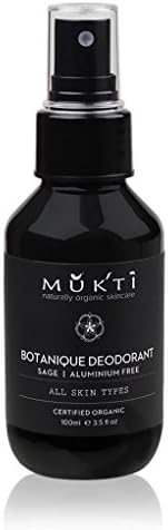 Mukti Organics - Organic/Vegan/Aluminum Free Botanique Deodorant (3.5 fl oz / 100 ml)