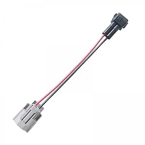 VELURA 2xFuel Injector Adapter Harness Female to EV1 Male Wired Fit for ...