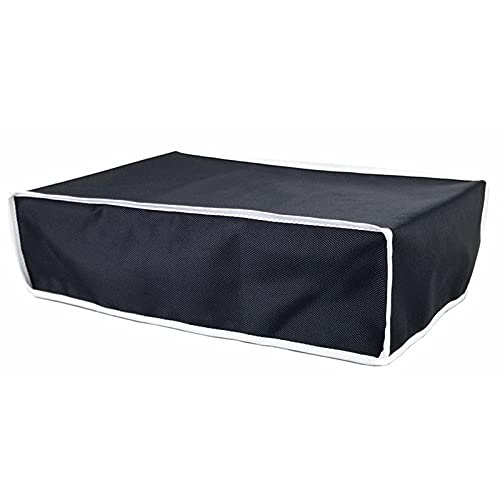 Hundnsney Housse de Style Simple Horizontale pour Console de Jeu Protecteur de Couverture Anti-Poussière pour Jeux Accessoires de Jeu, Noir