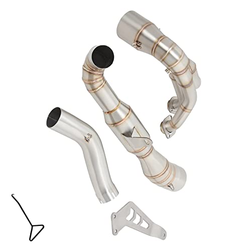 Tuyau de liaison avant avec catalyseur MT-09 finition inox pour échappement Yamaha FZ-09 XSR900