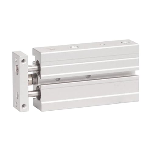Cilindro neumático de doble varilla TR16X20S para evitar desviaciones de carga