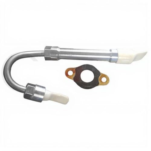 Profleet High Pressure Fuel Injector Line Kit, Stainless Steel Cylinder 4-6 High Pressure Fuel Line & Seal Set for Det Diesel DD13 DD15 Engines of Heavy Duty Trucks, Replaces DDE A4700781710