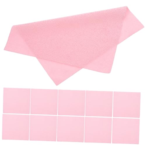 UTHCLO Rollo Ropa de Microfibra paño de baño Reutilizable Limpiador de paños de Cocina Papeles higienicos Toallas de Limpieza de Coches Toalla de Gamuza Tela Fibra extrafina Rosa