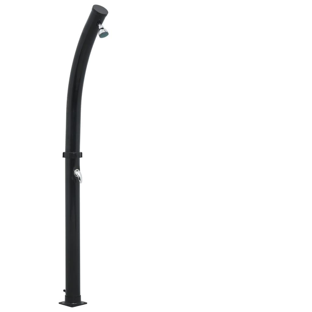 Wybór mebli - prysznic solarny czarny 214 cm 20 l