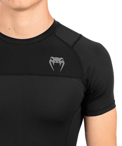 Venum Men's G-fit Air Rashguard Shortsleeve-Black2