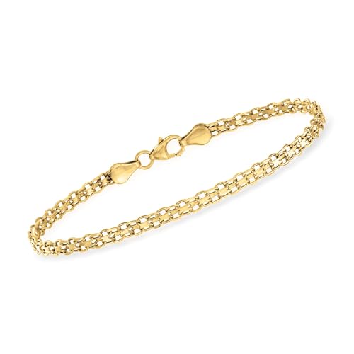 Pure Collection by Ross-Simons Italian 14kt Yellow Gold Bismark-L...