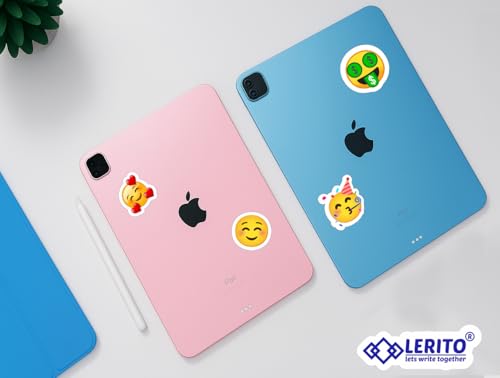 Image of Emoji Stickers for Kids & Teens - Vinyl Decals | Waterproof Stickers for Laptops, Water Bottles, Bikes