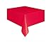 Unique Industries 5094 Ruby Red Plastic Tablecloth, 108