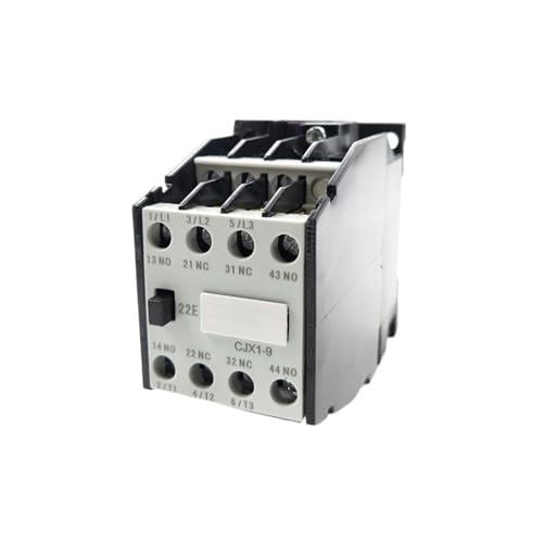 Contacteur CA triphasé CJX1-9 3 pôles 2NO+2NC 9A bobine 220V