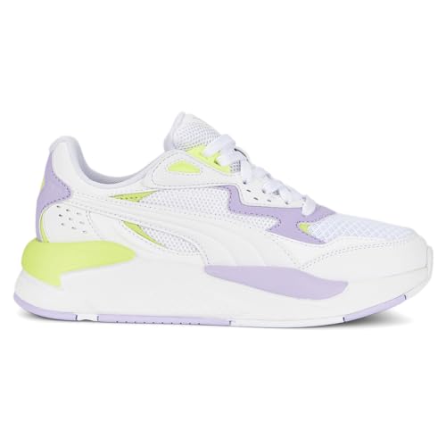 PUMA Kids Girls X-Ray Speed Play Lace Up Sneakers Shoes Casual - White - Size 6.5 M