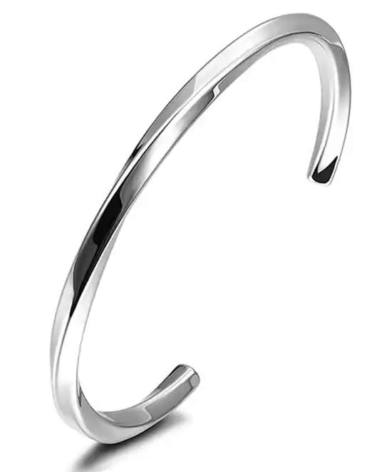MEENAZ Bracelet for Men girls women Boys brother boyfriend gents Fashion Silver Bracelet for Boys Stainless Steel stylish hand cuff Kada for men Cuff accessories mens Bracelets adjustable 454 (B0CLNRSHYR) Amazon Price History, Amazon Price Tracker