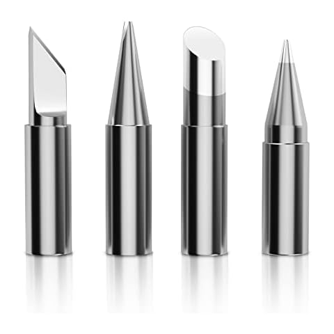 HANDSKIT Model 927-200W Soldering Iron Tip, 200W 110V Solder Tips, 4 piece of Soldering Tips Model 927-200W Cover