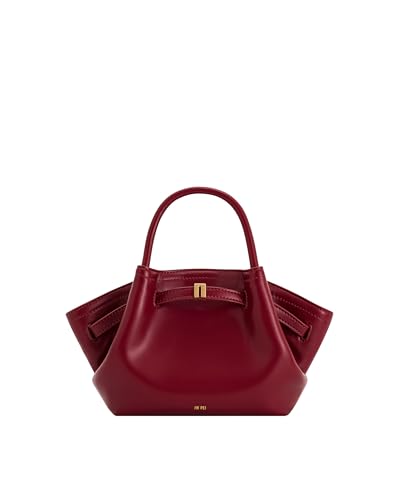 JW PEI Bolsa feminina Hana Mini de camurça sintética, Claret, Small