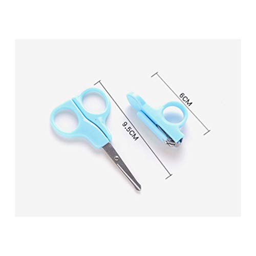 Sulida Baby Kit de cortadores de unha seguros para recém-nascidos, dedos infantis e unhas com tesour