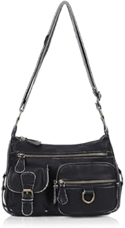 Angel Barcelo Cross body Shoulder Bag Women Soft PU Leather Purses and Handbags