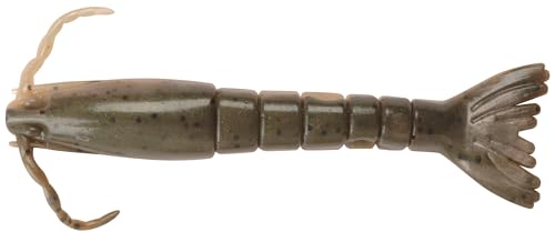 Berkley unisex-adult Gulp! Shrimp, 3in, 3' (6 Count) Natural Shrimp