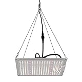 Queeucaer Vollspektrum-LED-Pflanzenlampe mit LM301B & dimmbarem Treiber...