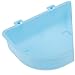 Happyyami Non-Spill Pet Bowl Hanging Dog Cat Bowl Plastic Pet Feeder Sturdy Raised