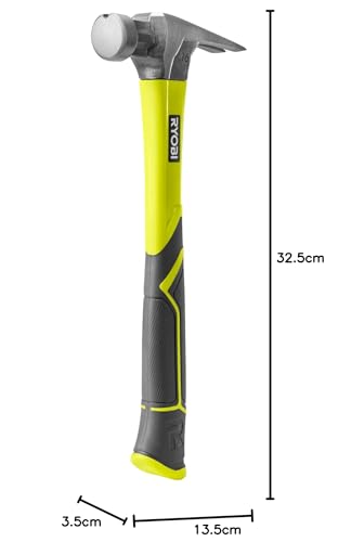 Miniatura 10 de Ryobi Rh16fss - Martillo De Enmarcar De 16 Onzas, Verde, Negro
