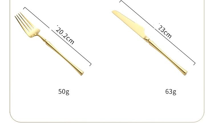Set Cuchillos Cocina 24 Piezas Acero Inox miniatura 2