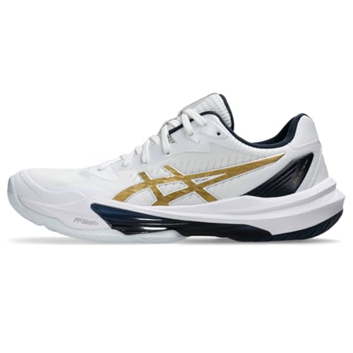 Asics Sky Elite Ff 3 Damen Volleyballschuhe, 1052A075-102, Weiß, weiß - white (white), 40 EU