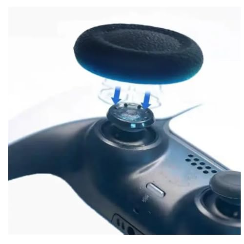 Image of 6pcs ps5 Thumb Grip Joystick Replacement Caps for PS5 Controller Thumb Grips ps5 Joystick Thumb Grip Replacement Cap Repair Accessories Compatible with PS5 & PS4 Controllers Enhanced Grip