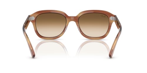 Image of Ray-Ban Unisex Sunglasses Opal Dark Grey Frame, Grey Lenses, 51MM